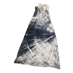 Hard Tail tie dye strapless maxi dress